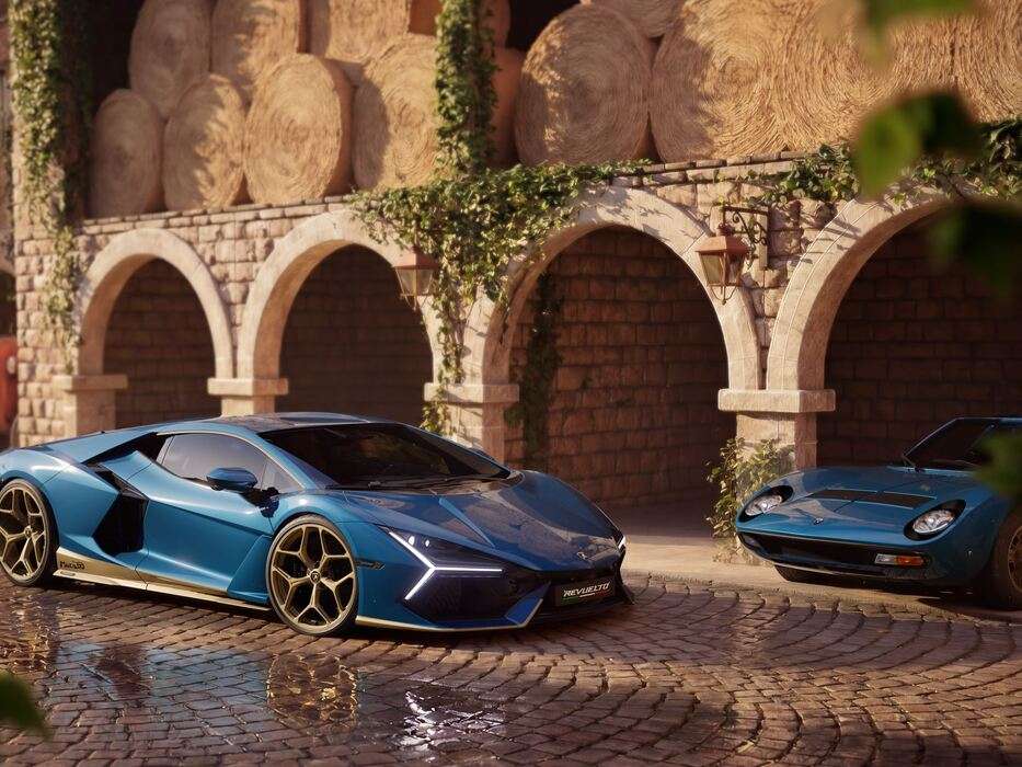 Lamborghini mostra 99 esemplari della Revuelto 60° Homage, con colori e dettagli ispirati alla Miura