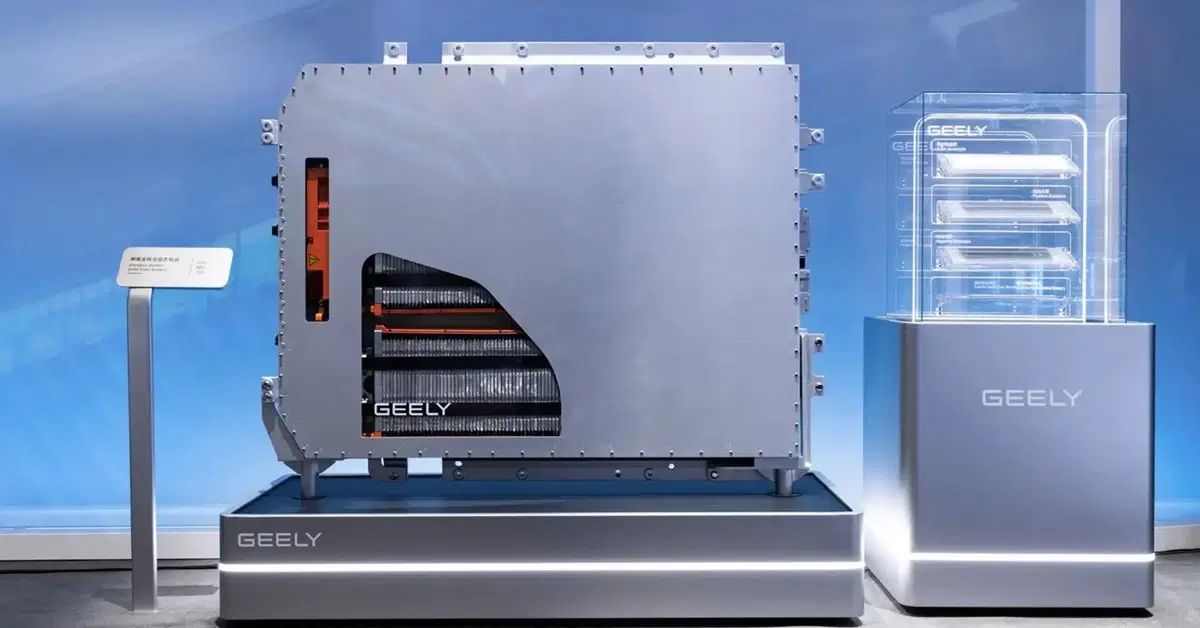 Geely testa batterie da 1.000 km, tecnologia allo stato solido in fase di sviluppo