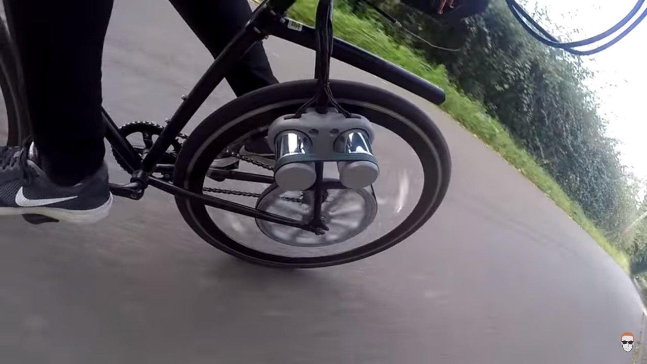 bicicletta elettrica condensatori fai da te batteria