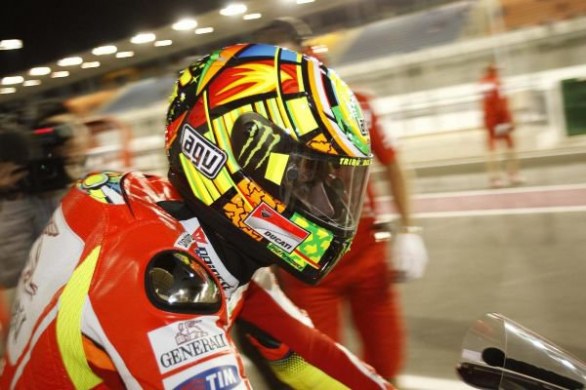 Nuovo casco Valentino Rossi - Motoblog