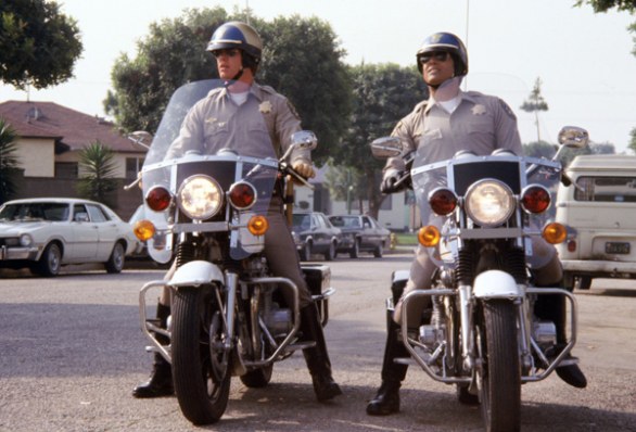 chips kawasaki police motorcycle
