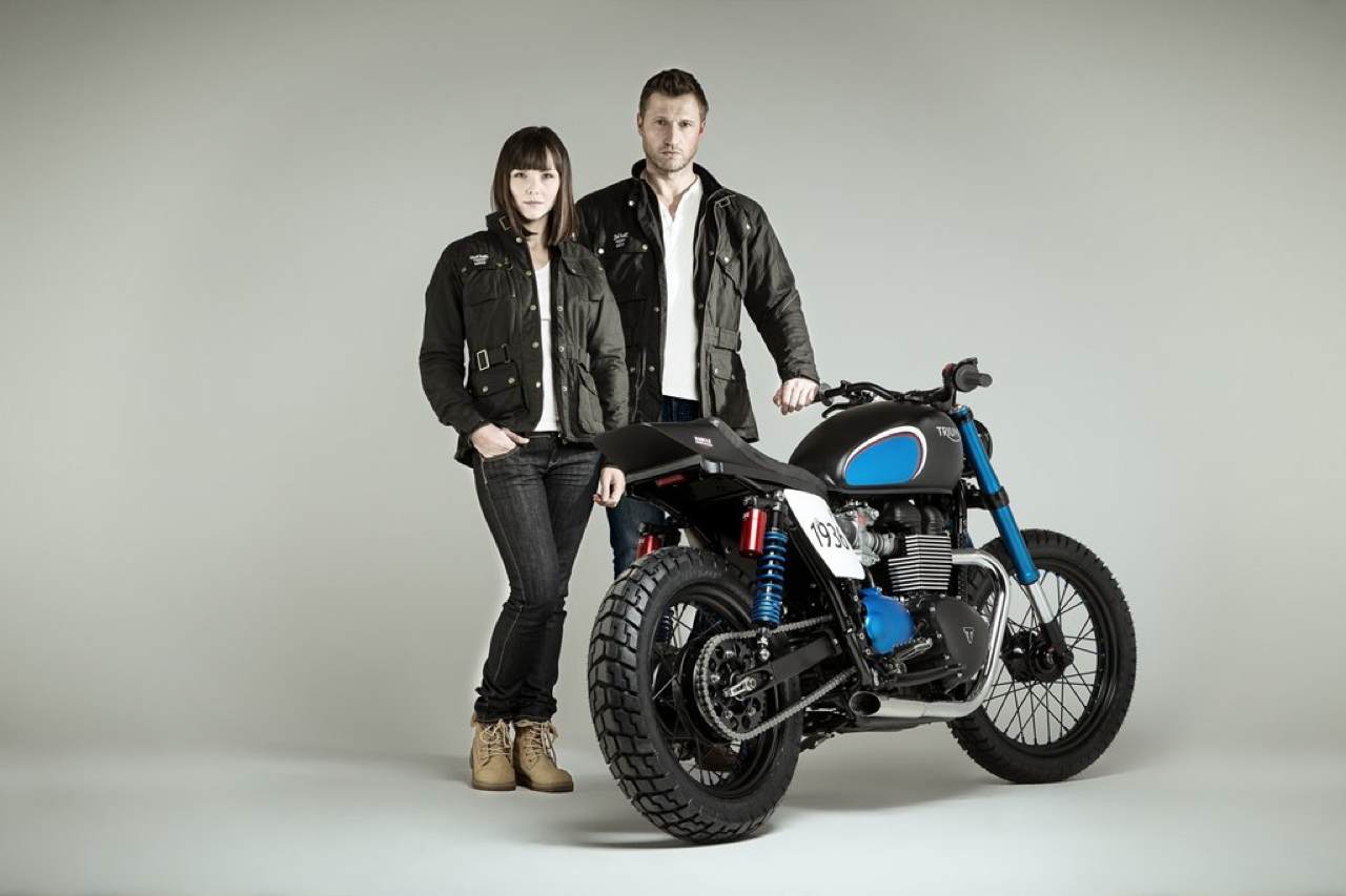 Triumph e Barbour abbigliamento - Motoblog