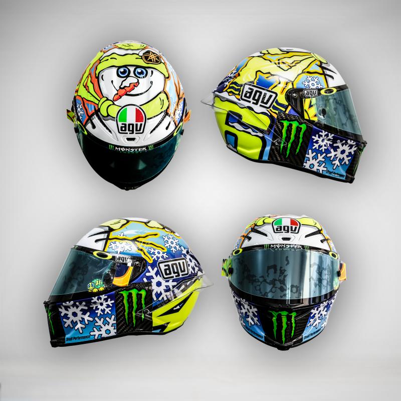 Casco Valentino Rossi Test Sepang - Motoblog