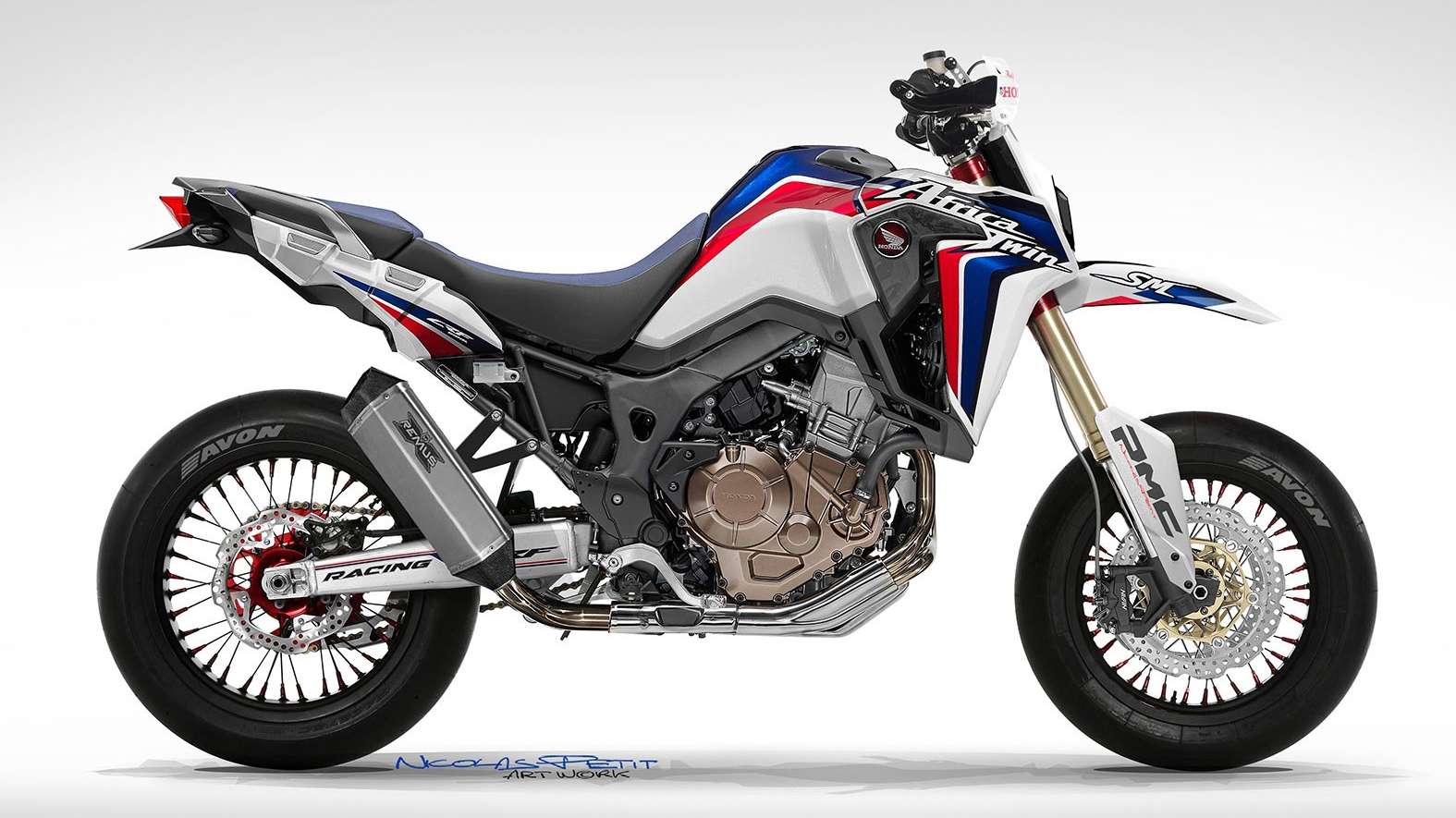 Honda Africa Twin motardona? Perchè no! Motoblog