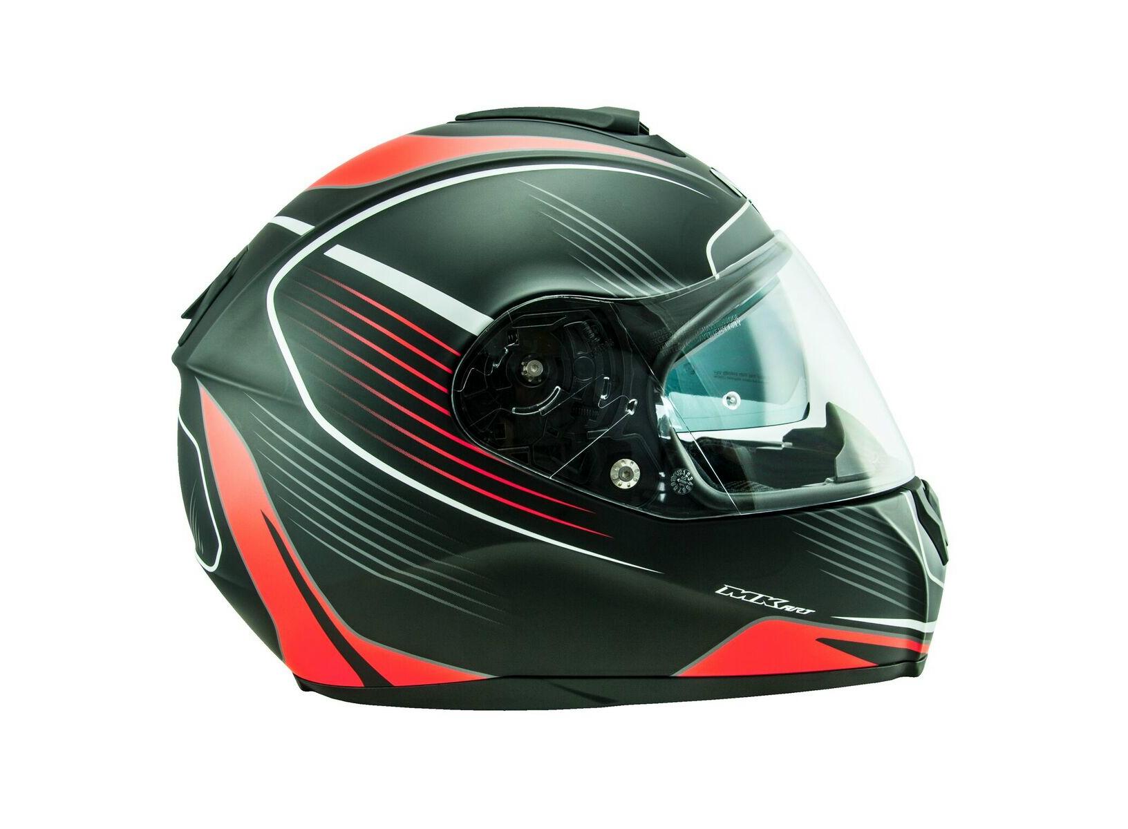 Casco moto NOS NS-6 Typhoon Red - Motoblog