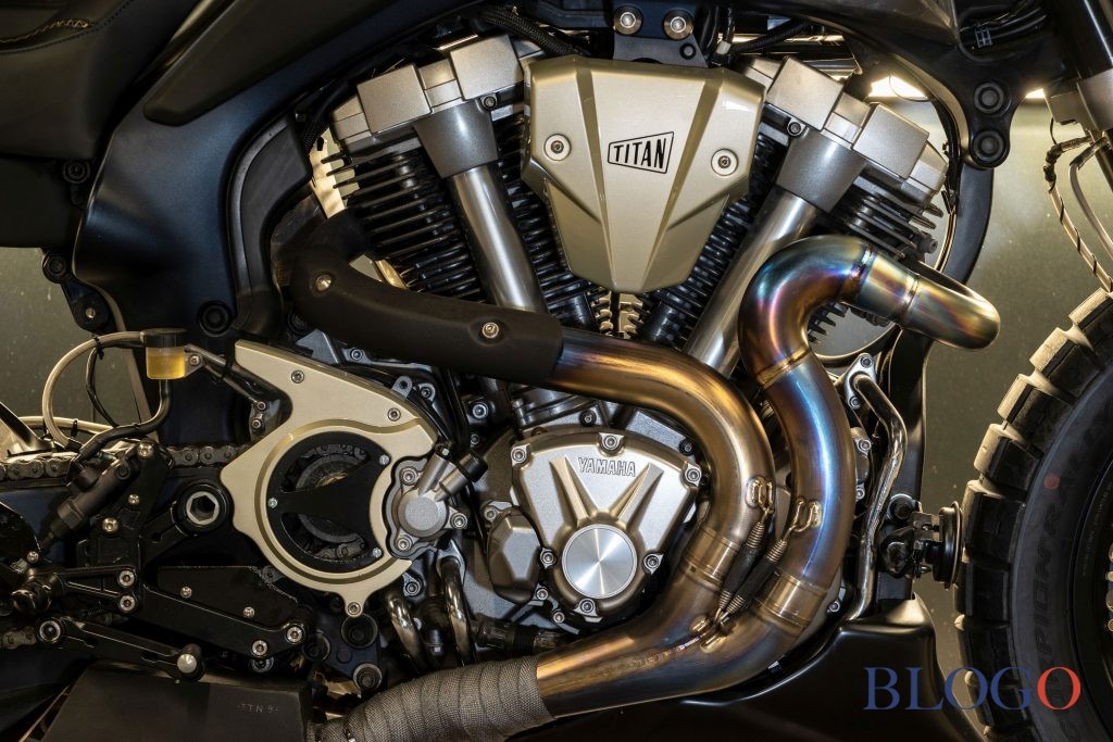 Yamaha MT-01 "Blue Falcon" | Titan Motorcycles