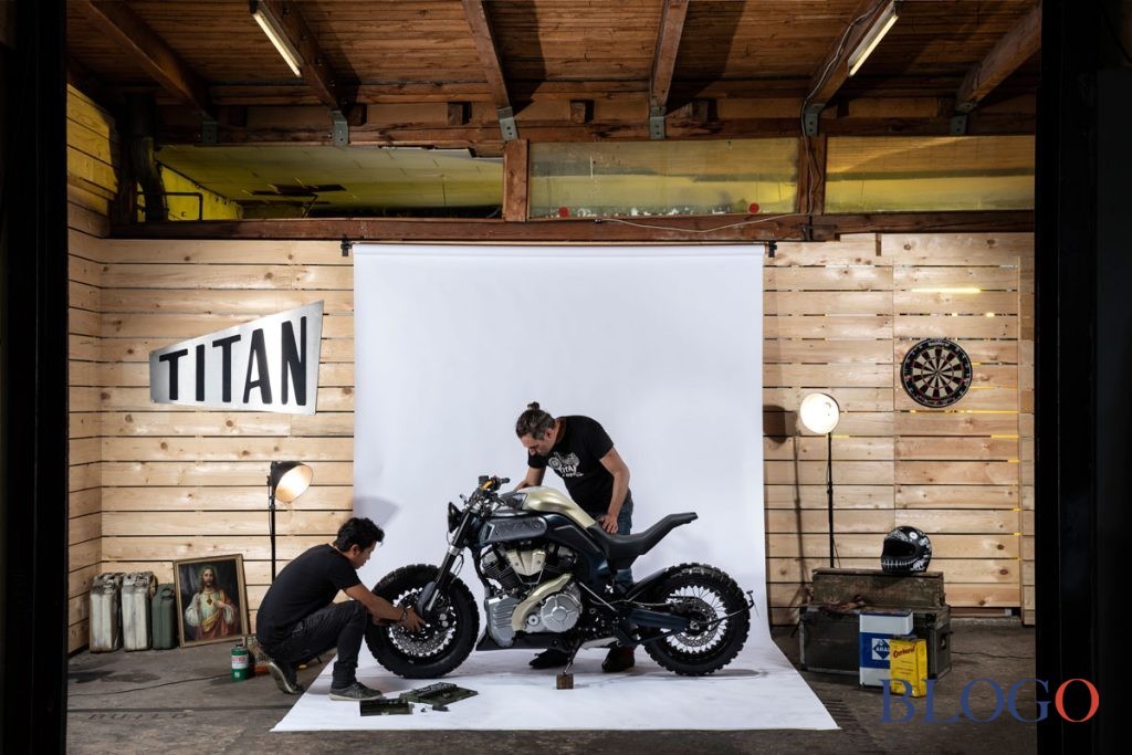 Yamaha MT-01 "Blue Falcon" | Titan Motorcycles