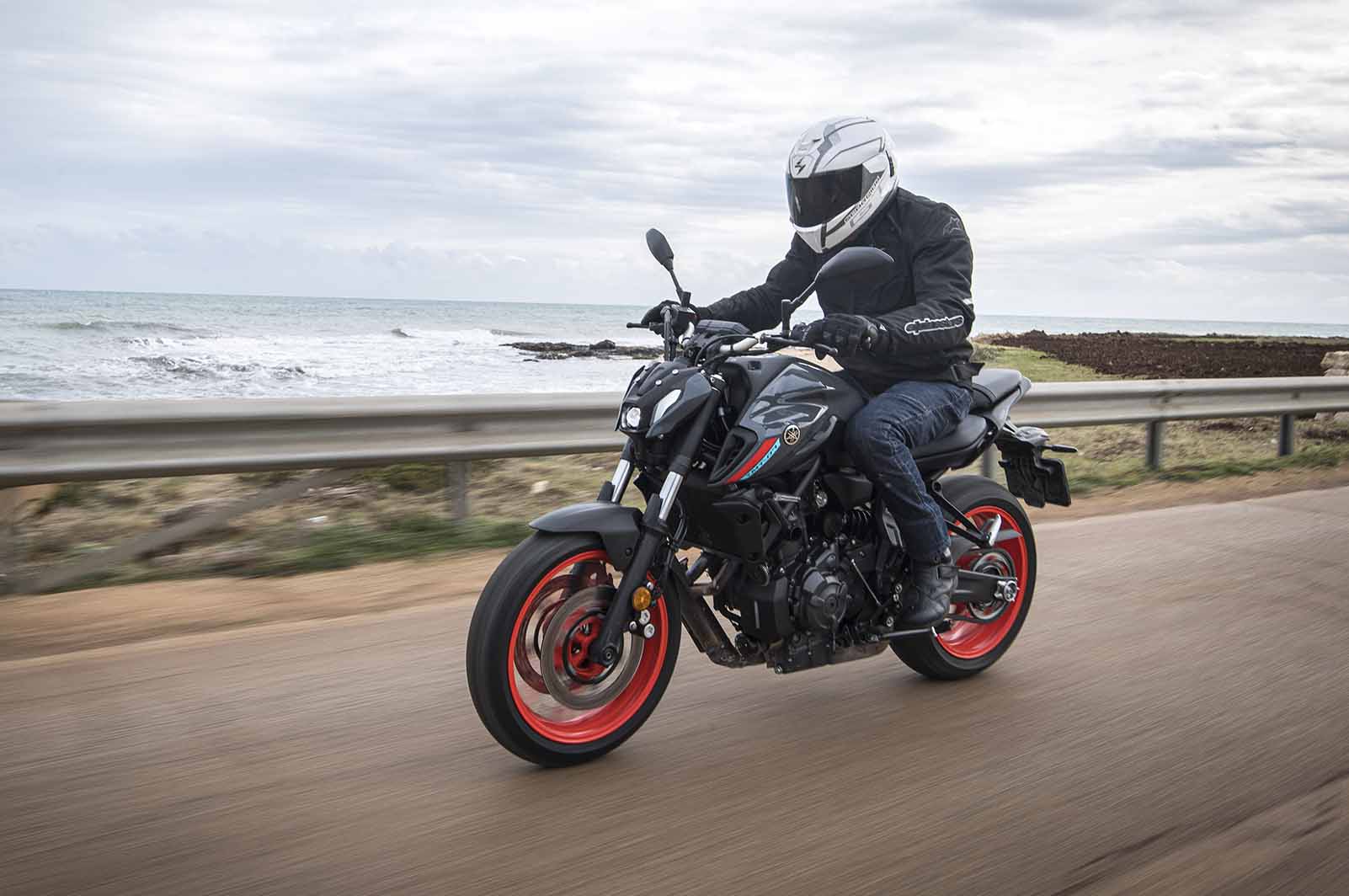 Yamaha MT-07 2021 - Gallery della prova