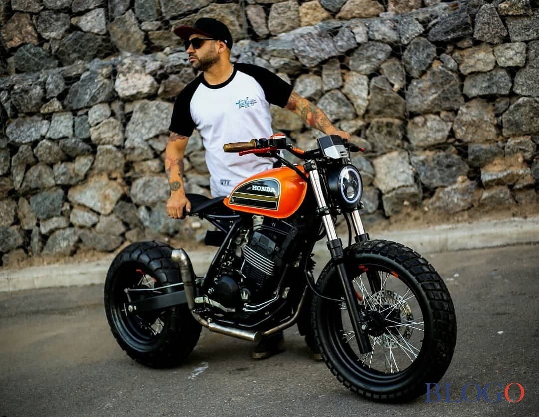 Honda XR250 "Aggressor 1" by Lucky Custom