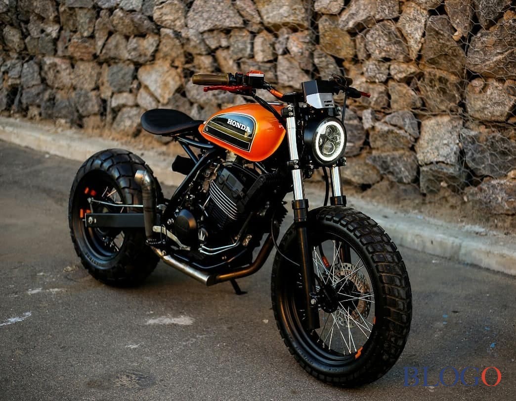 Honda XR250 "Aggressor 1" by Lucky Custom