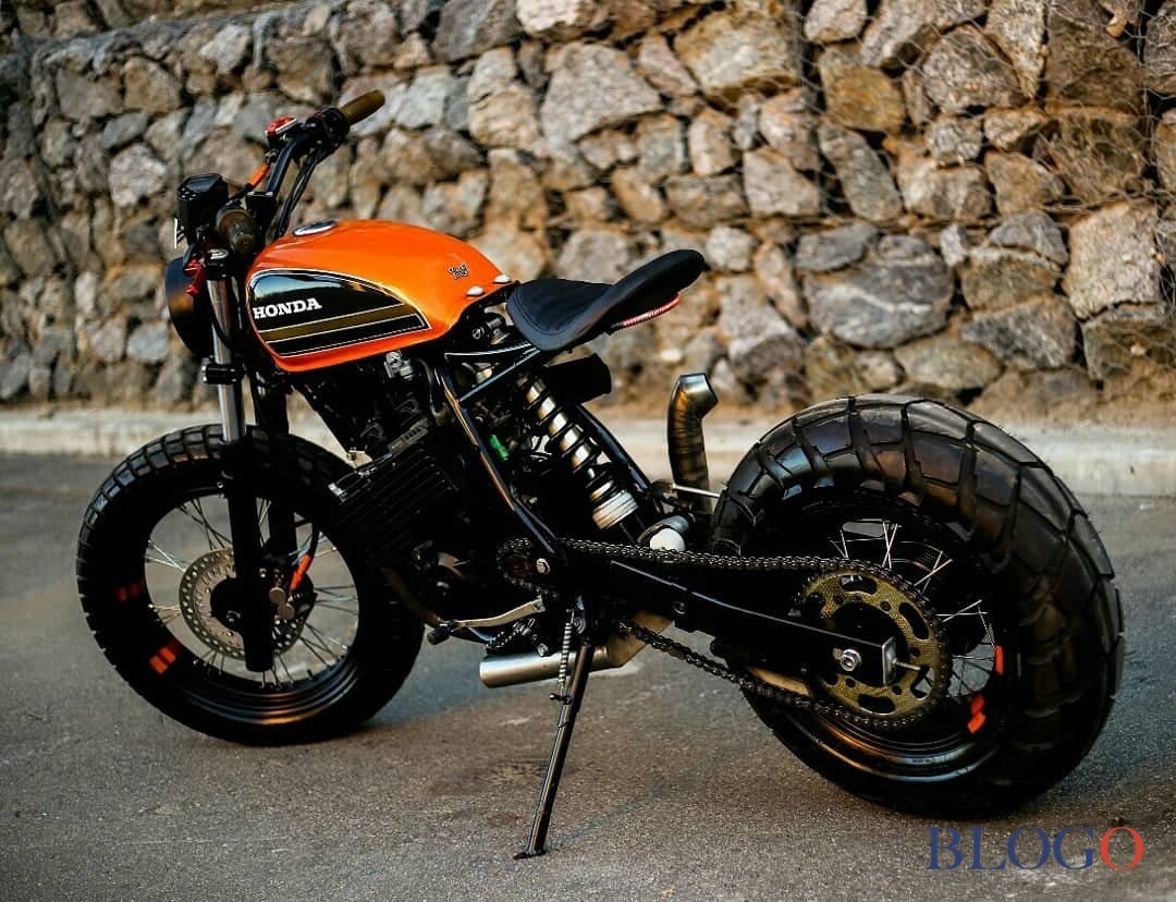 Honda XR250 "Aggressor 1" by Lucky Custom