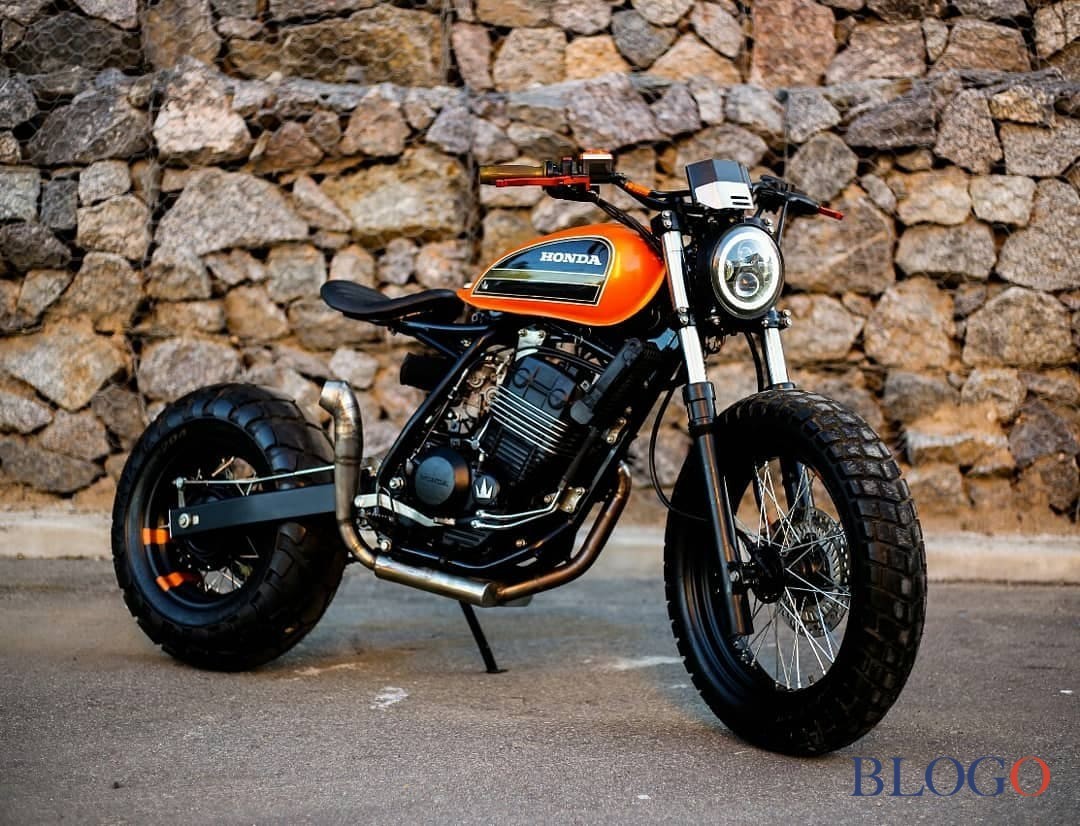 Honda XR250 "Aggressor 1" by Lucky Custom