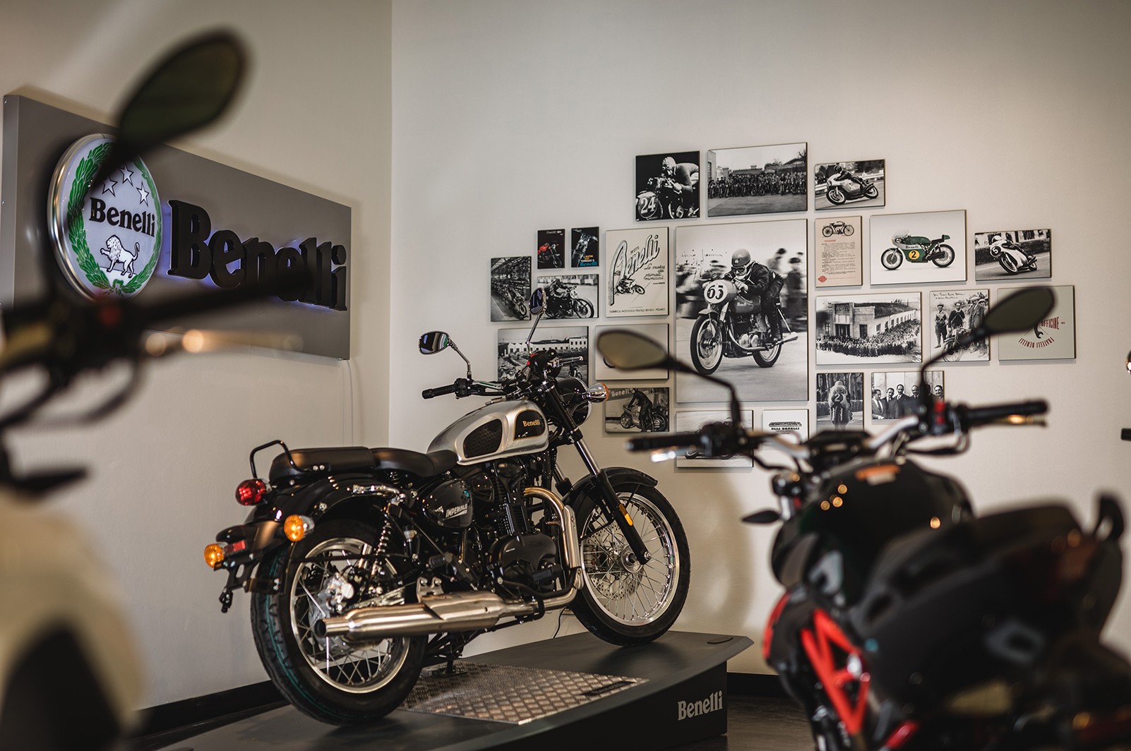 Il nuovo store Benelli di Pesaro