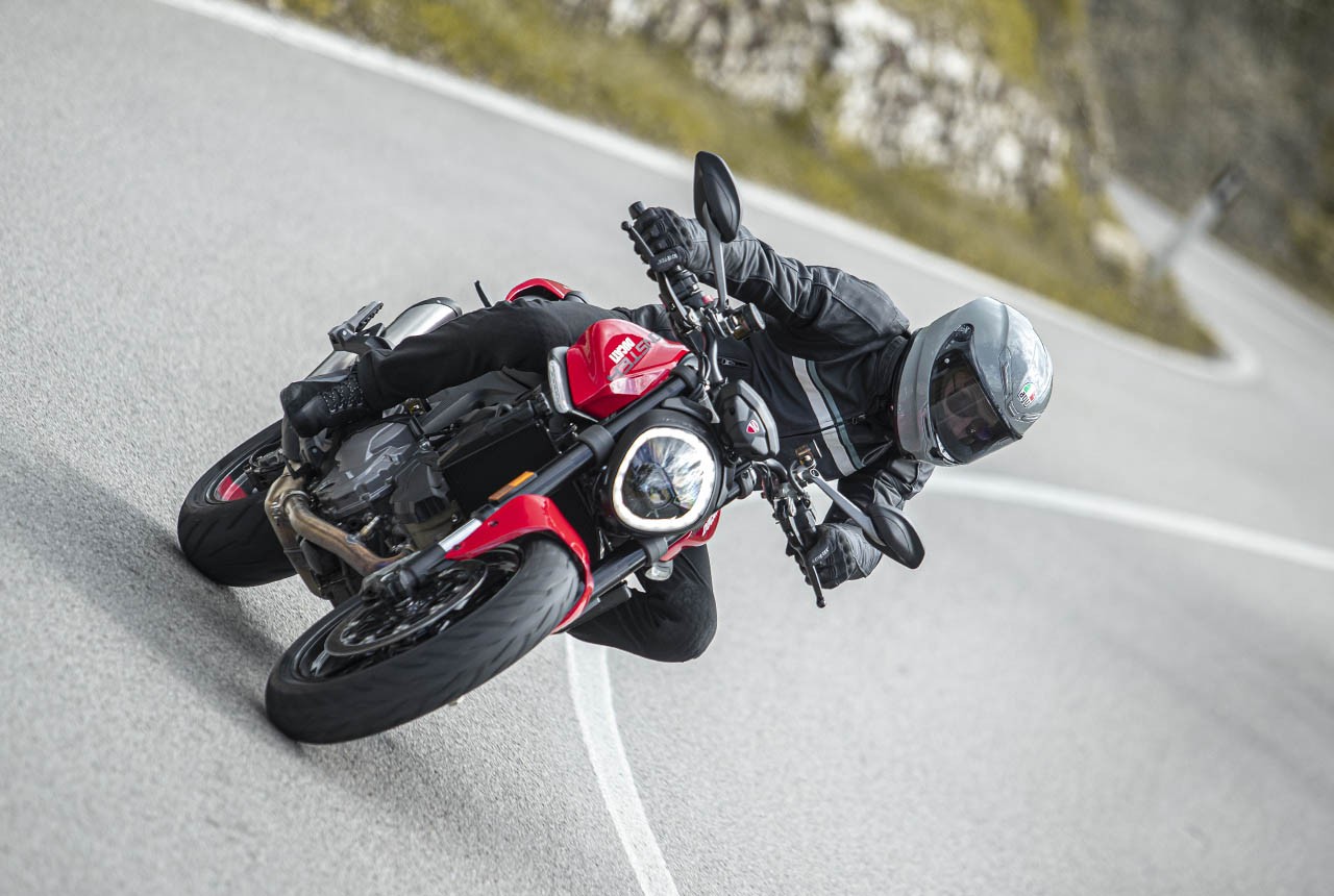 Ducati Monster 2021, le foto della prova