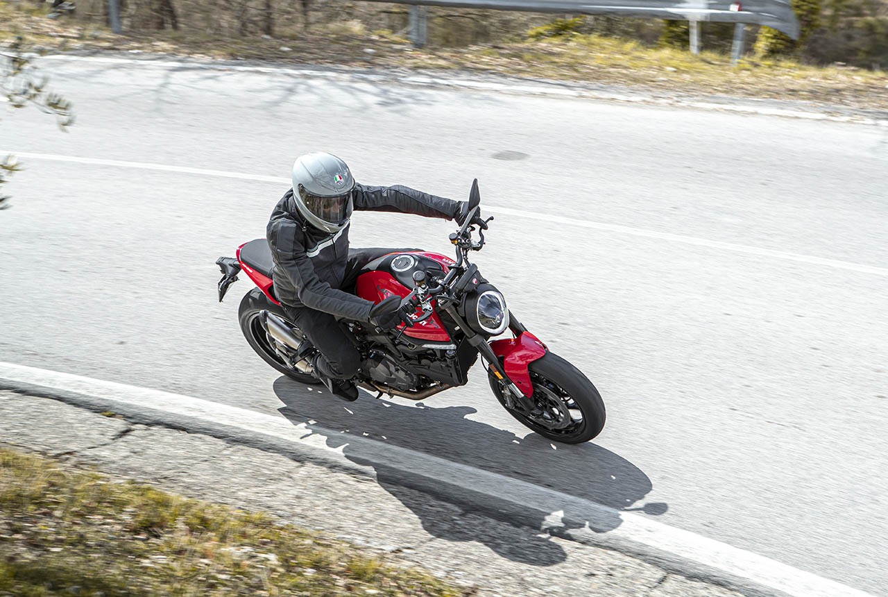 Ducati Monster 2021, le foto della prova