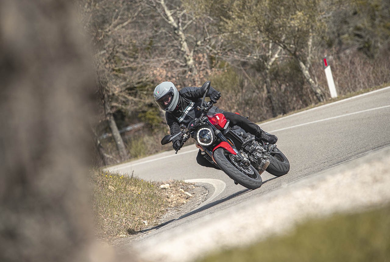 Ducati Monster 2021, le foto della prova