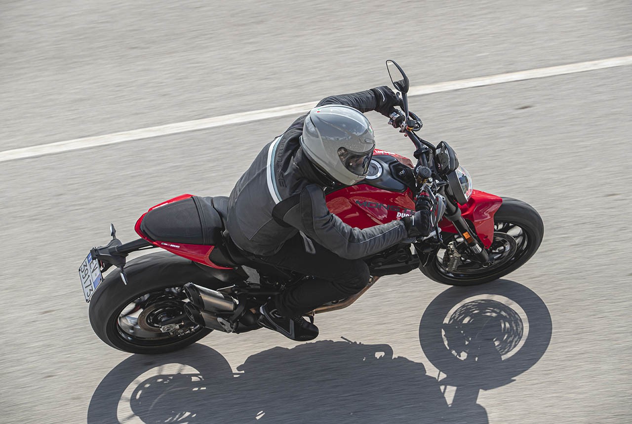 Ducati Monster 2021, le foto della prova
