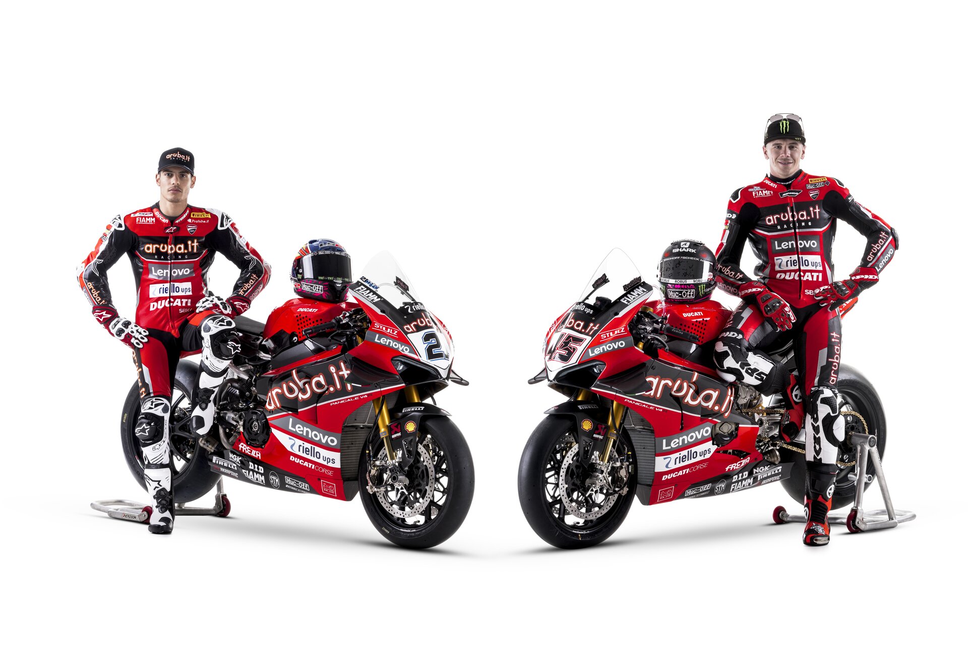 Superbike: le livree delle Ducati Panigale V4 R di Scott Redding e Michael Ruben Rinaldi