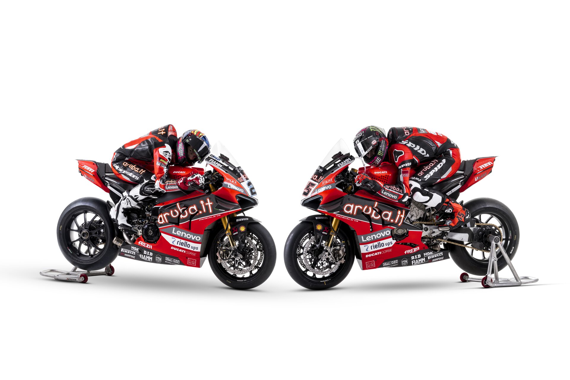 Superbike: le livree delle Ducati Panigale V4 R di Scott Redding e Michael Ruben Rinaldi