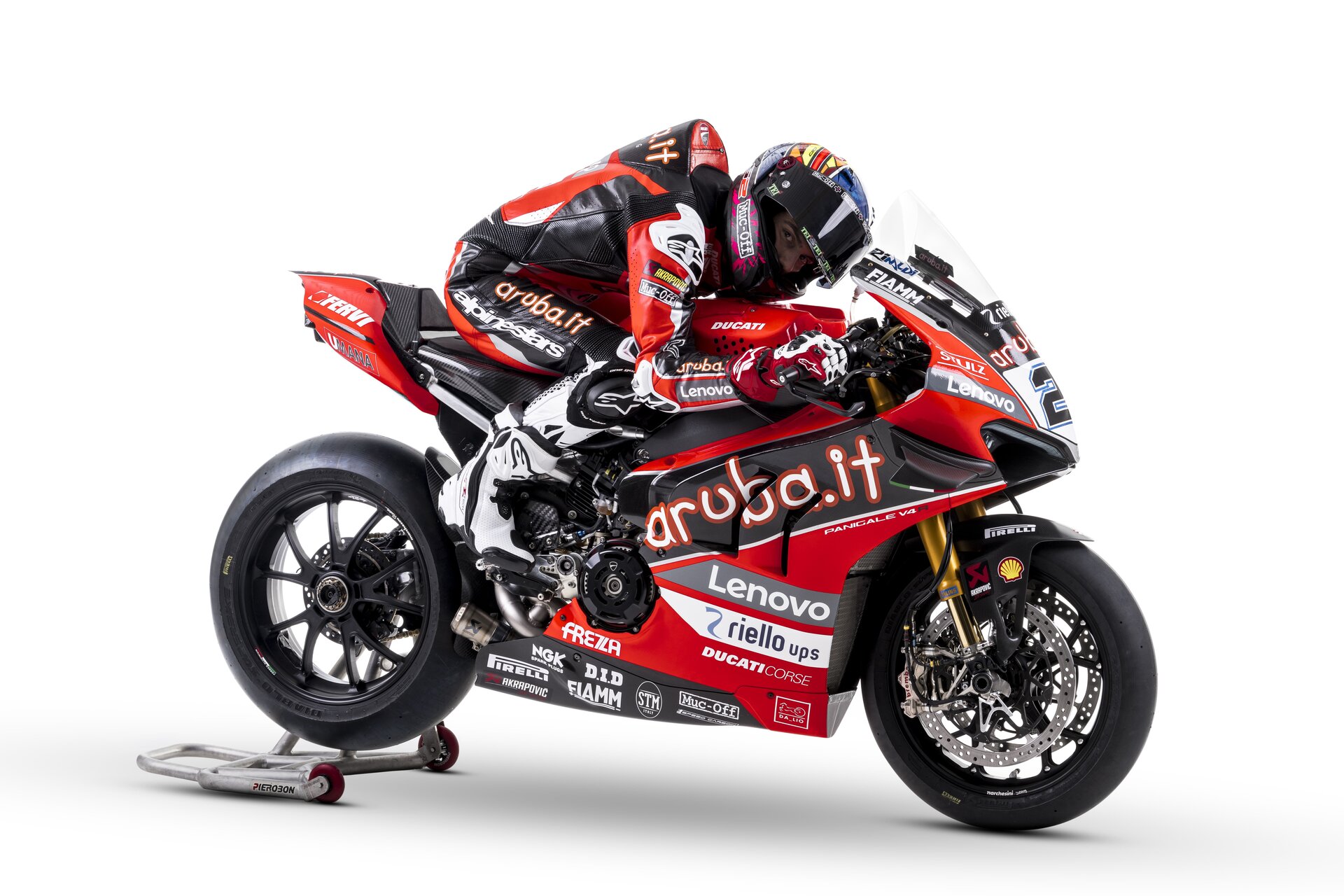 Superbike: le livree delle Ducati Panigale V4 R di Scott Redding e Michael Ruben Rinaldi