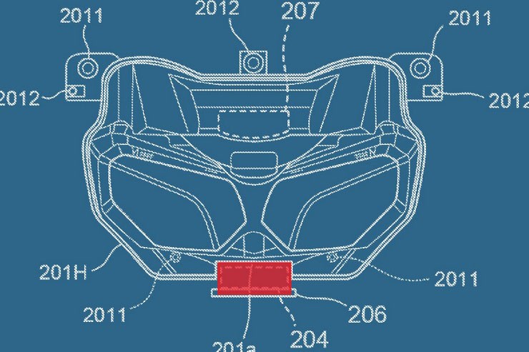 Honda Africa Twin: brevetto radar