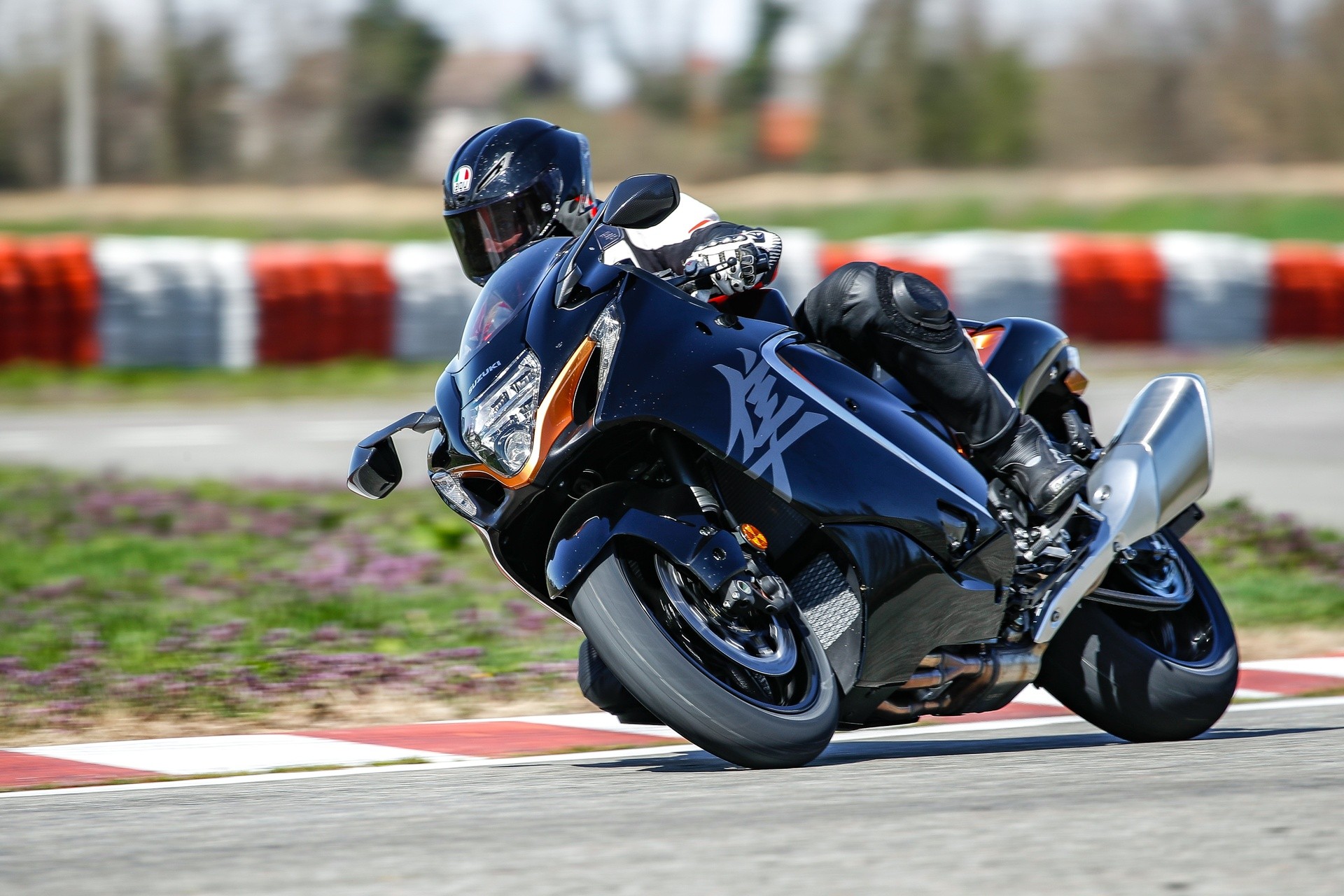Suzuki Hayabusa 2021, le foto della prova a Vairano