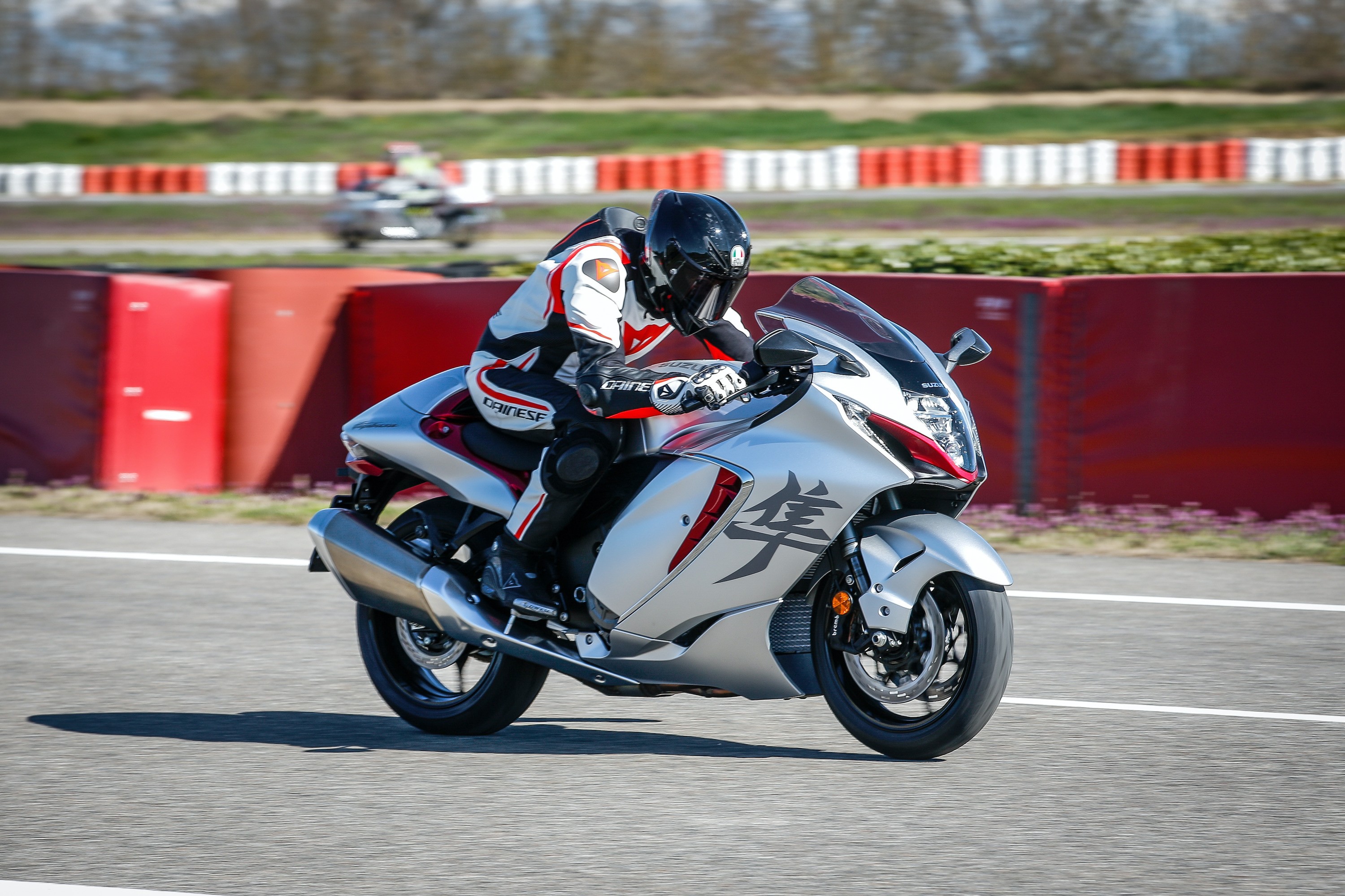Suzuki Hayabusa 2021, le foto della prova a Vairano