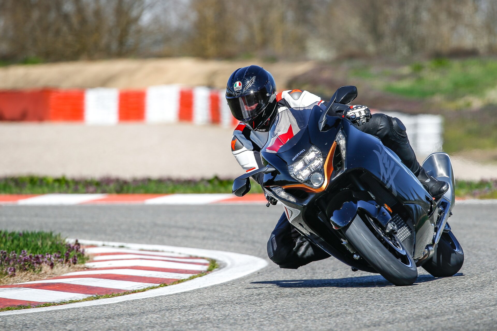 Suzuki Hayabusa 2021, le foto della prova a Vairano