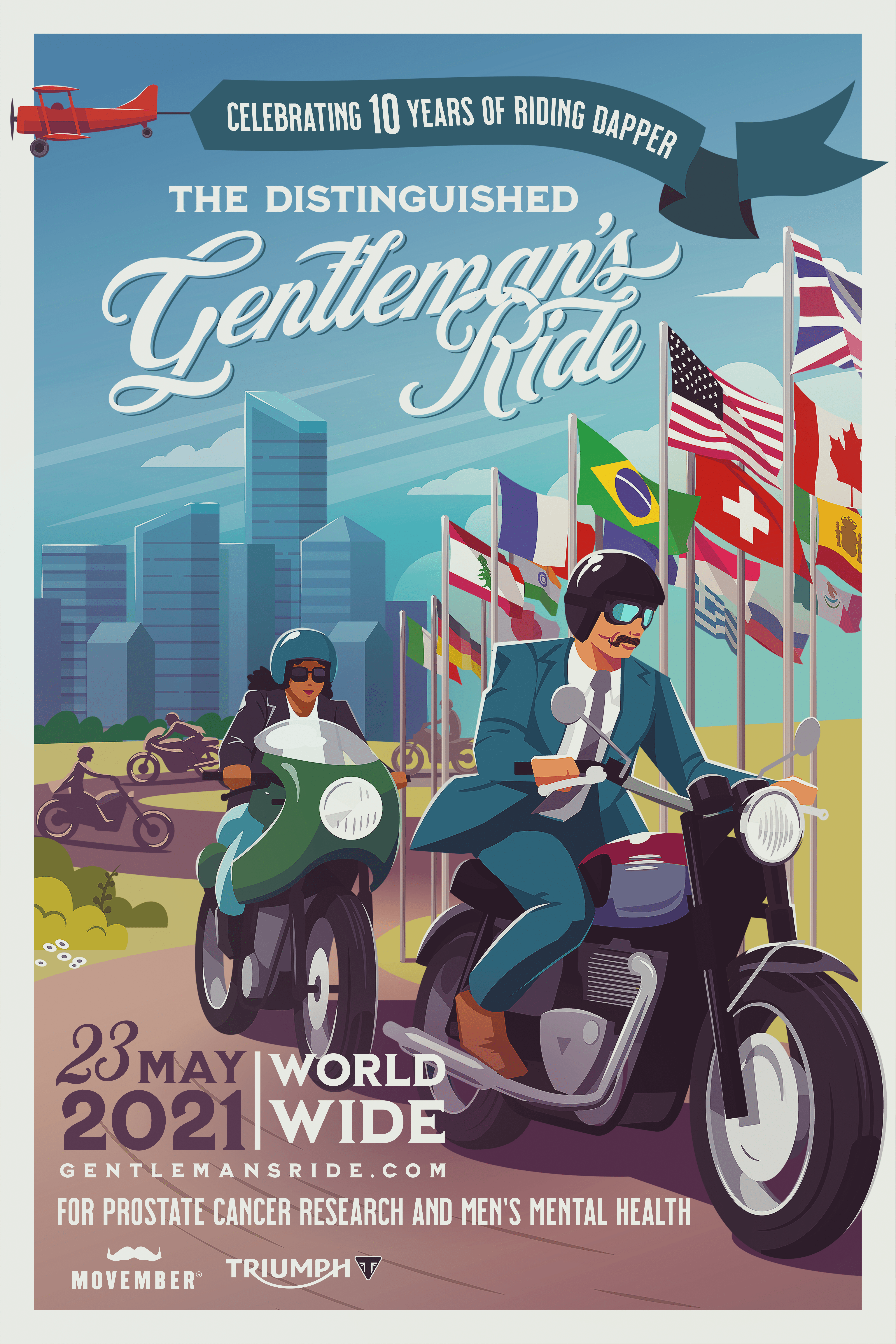 Triumph e The Distinguished Gentleman’s Ride 2021