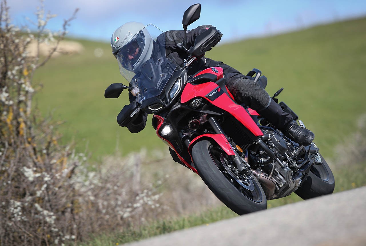 Yamaha Tracer 9 2021, le foto della prova