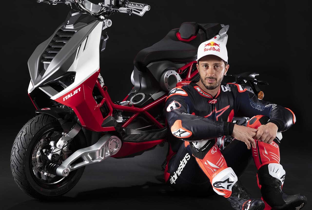 Andrea Dovizioso pilota d'eccezione del nuovo Dragster