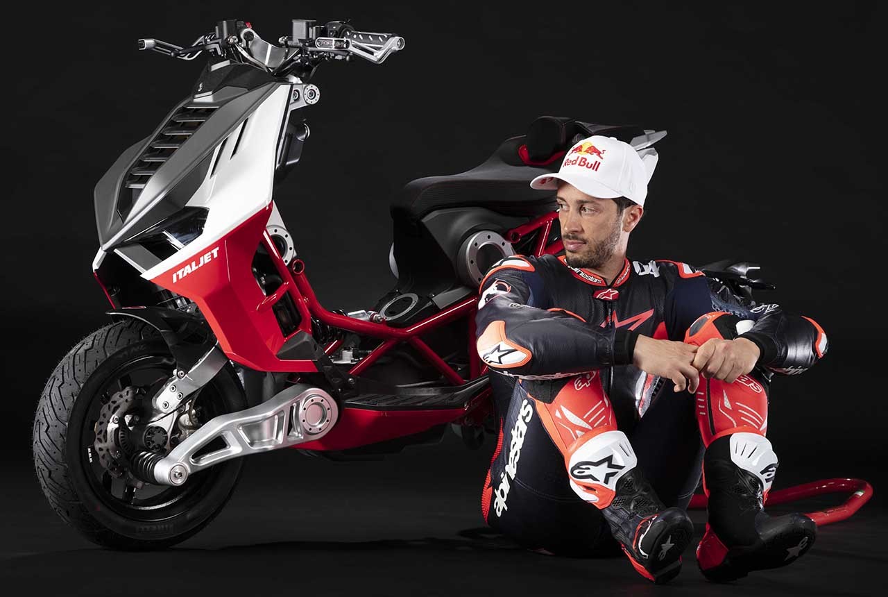 Andrea Dovizioso pilota d'eccezione del nuovo Dragster