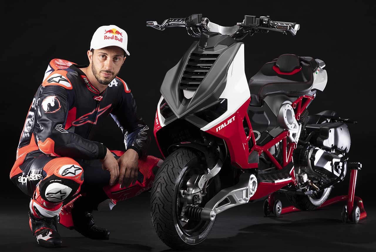 Andrea Dovizioso pilota d'eccezione del nuovo Dragster