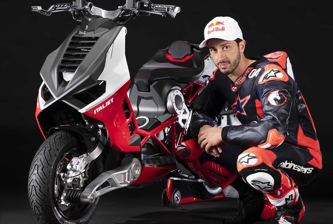 Andrea Dovizioso pilota d'eccezione del nuovo Dragster