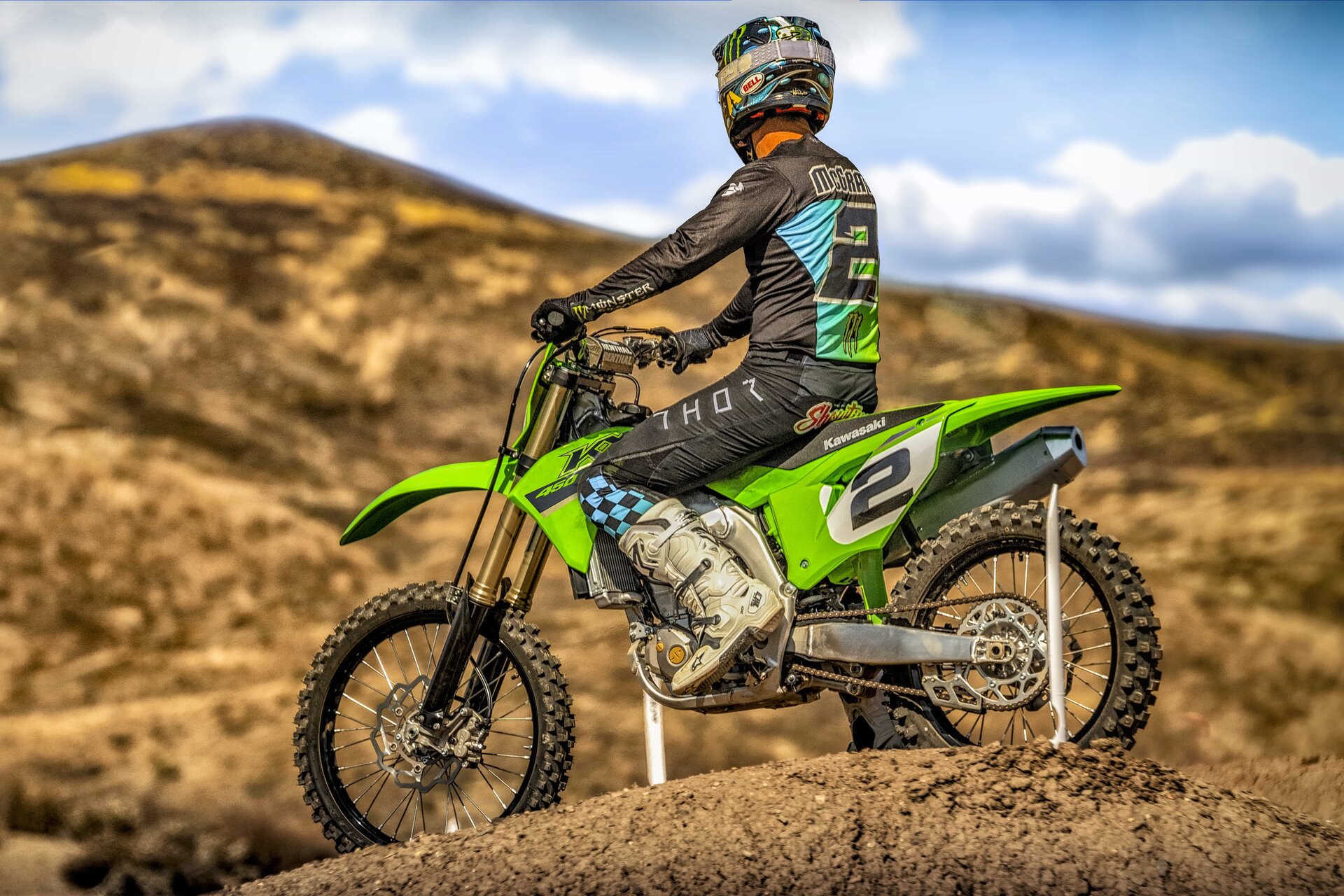 Kawasaki KX250 e KX450 2022