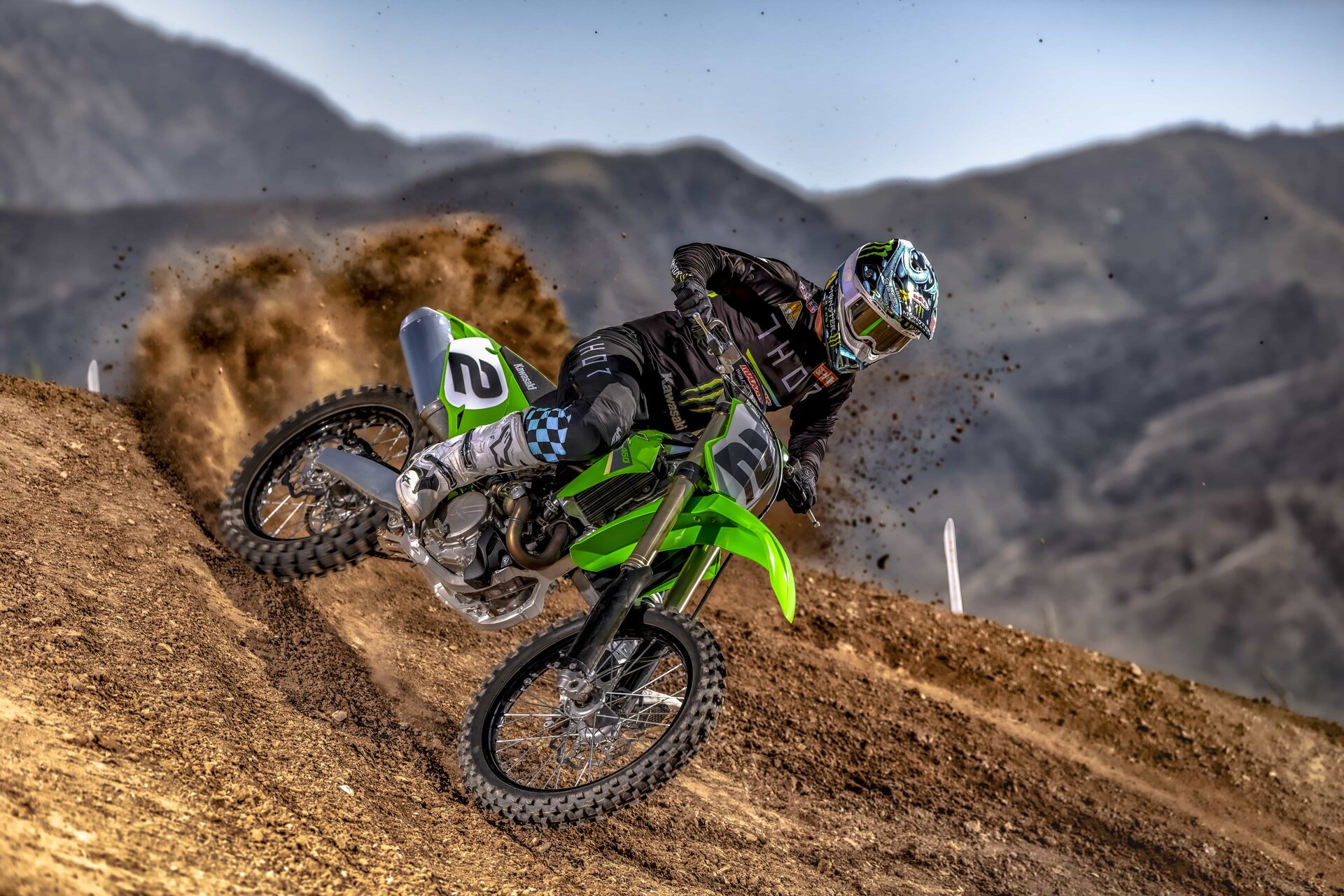 Kawasaki KX250 e KX450 2022