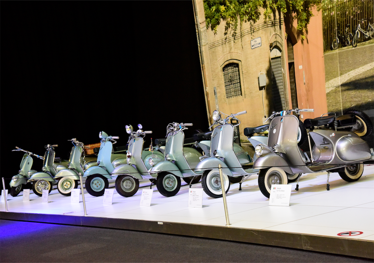 Vespa al museo di Bruxelles