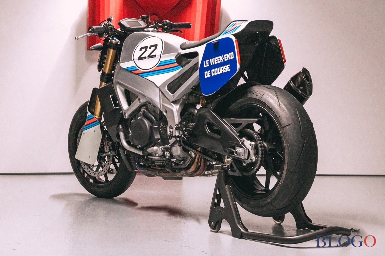 Aprilia Tuono V4 "Pikes Peak Le Mans" by Le Week-End De Course