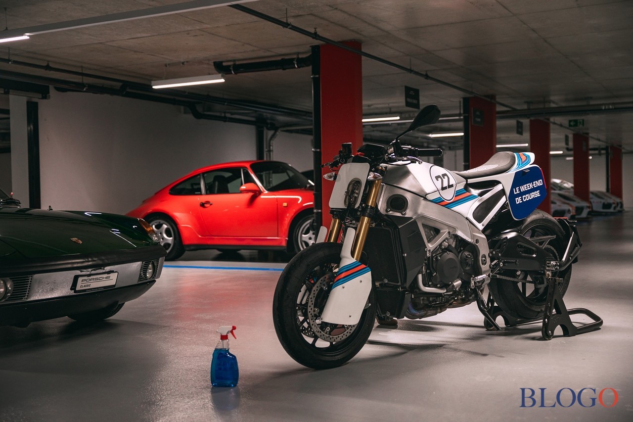 Aprilia Tuono V4 "Pikes Peak Le Mans" by Le Week-End De Course