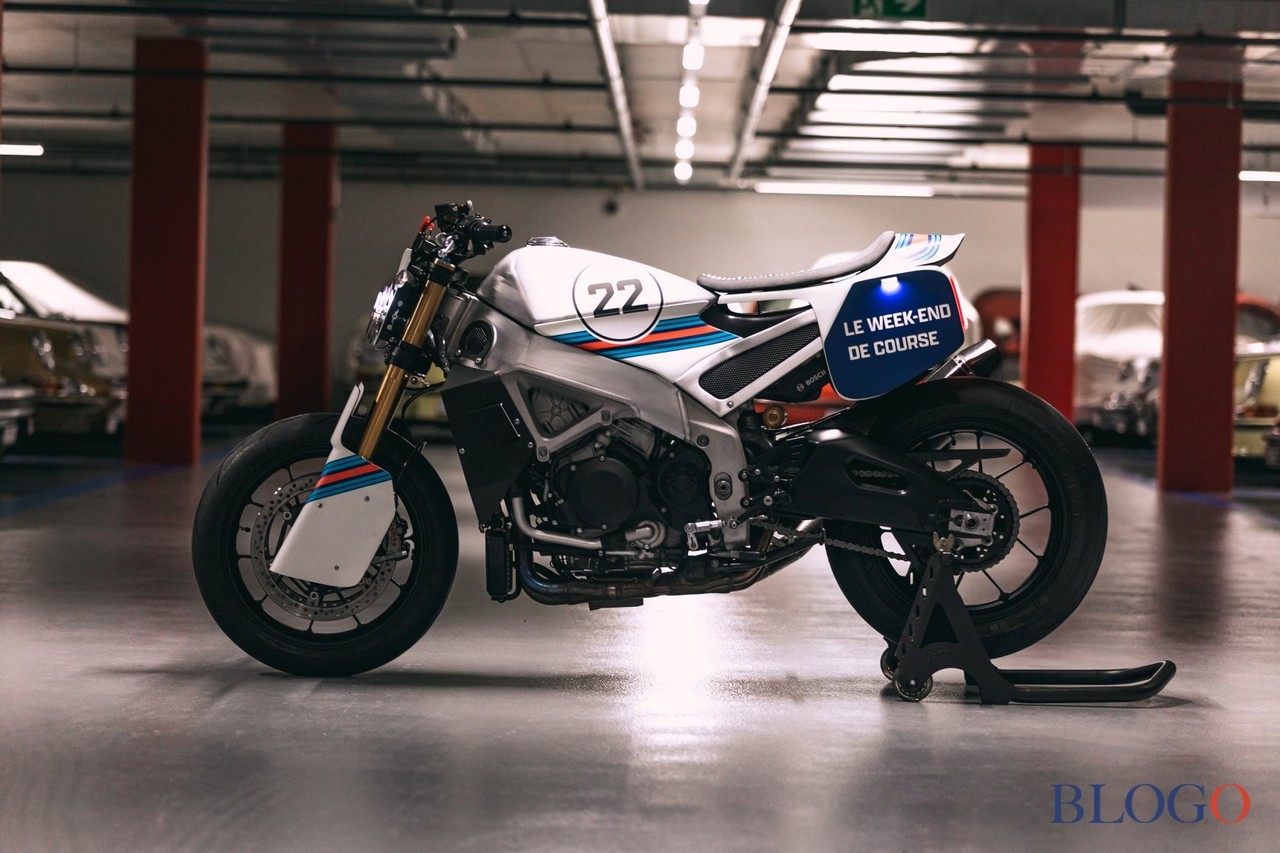 Aprilia Tuono V4 "Pikes Peak Le Mans" by Le Week-End De Course