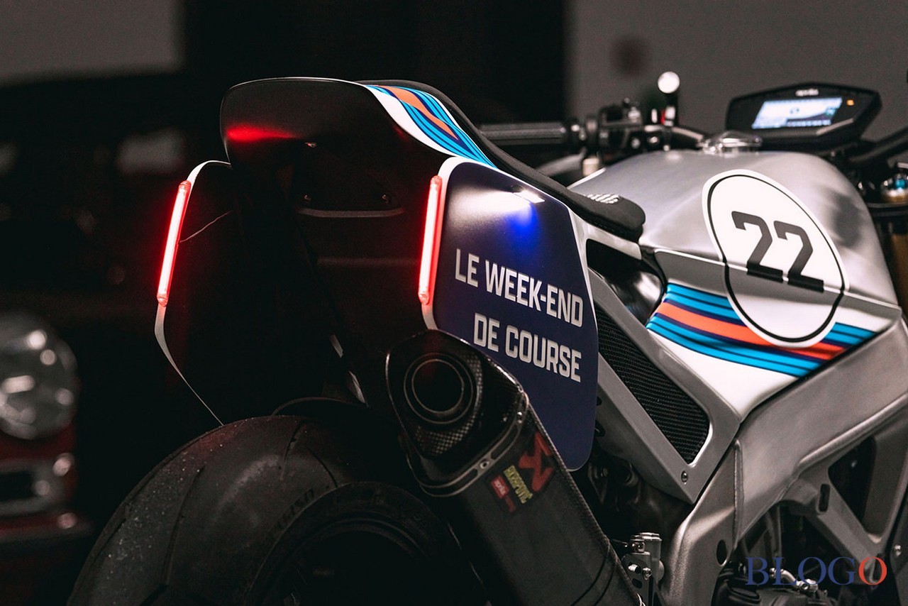 Aprilia Tuono V4 "Pikes Peak Le Mans" by Le Week-End De Course