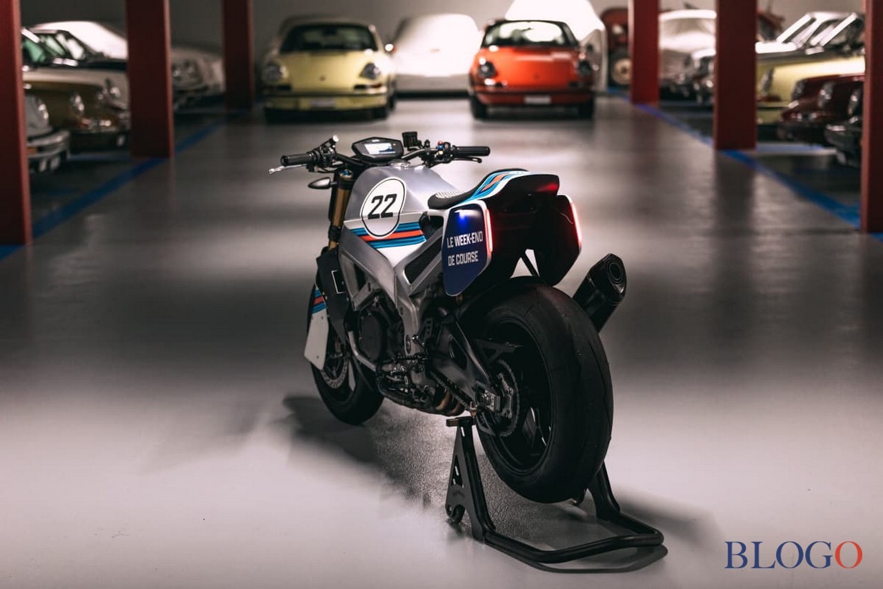 Aprilia Tuono V4 "Pikes Peak Le Mans" by Le Week-End De Course