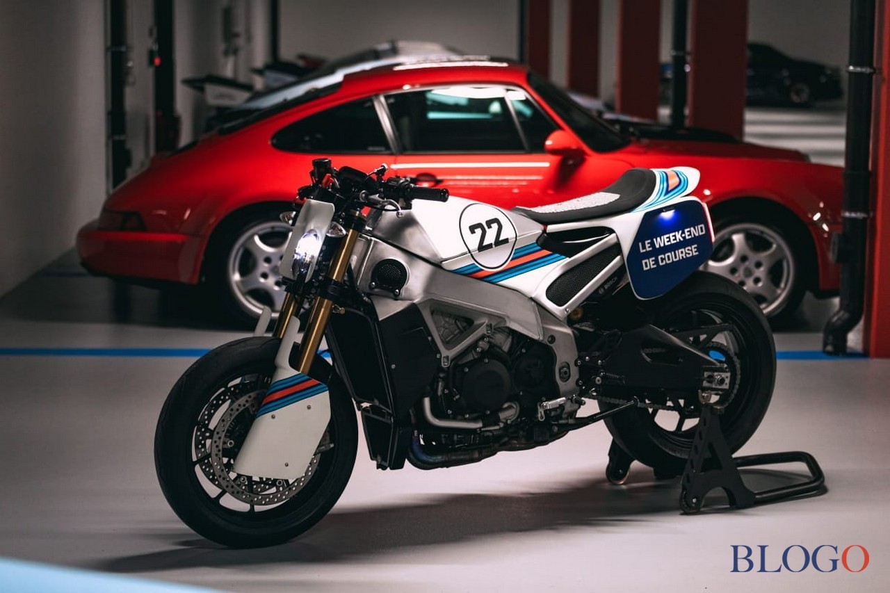 Aprilia Tuono V4 "Pikes Peak Le Mans" by Le Week-End De Course