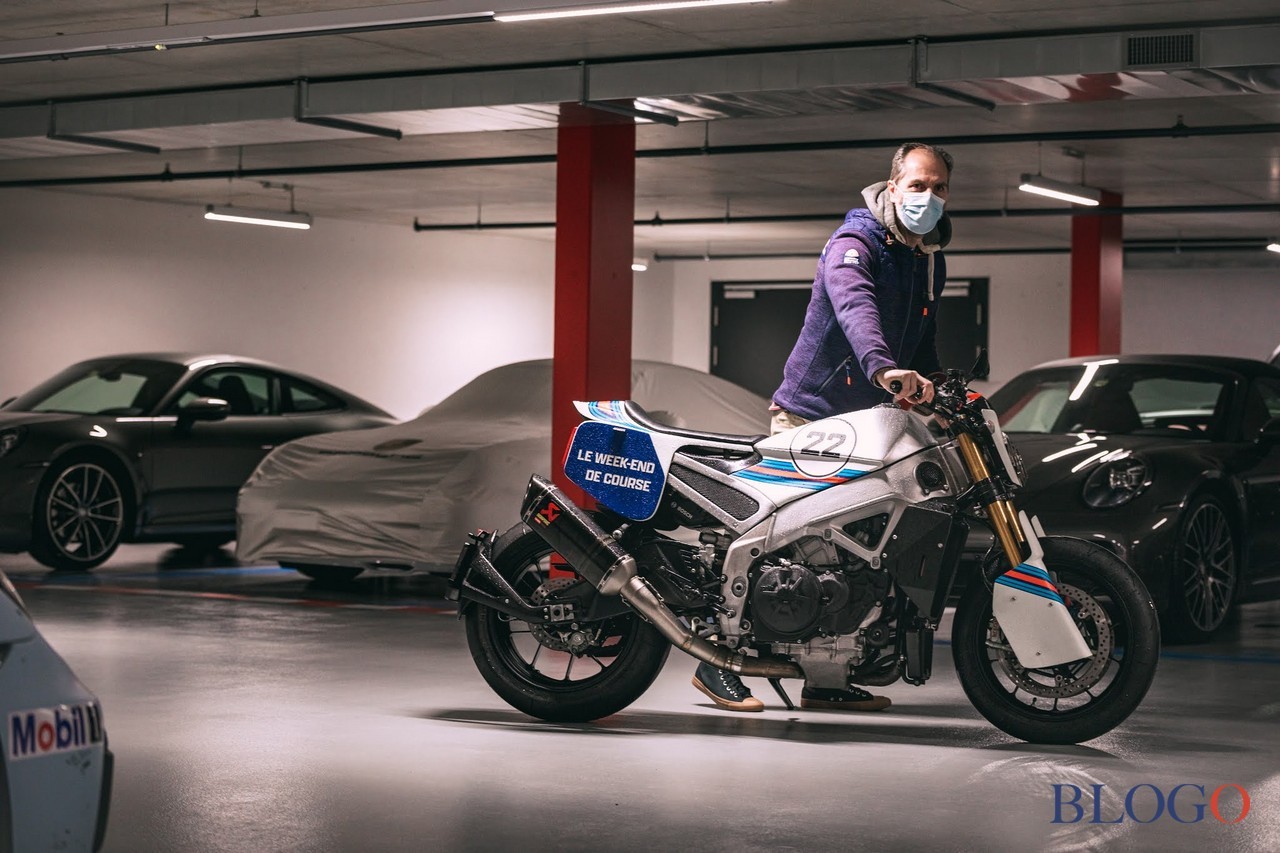 Aprilia Tuono V4 "Pikes Peak Le Mans" by Le Week-End De Course