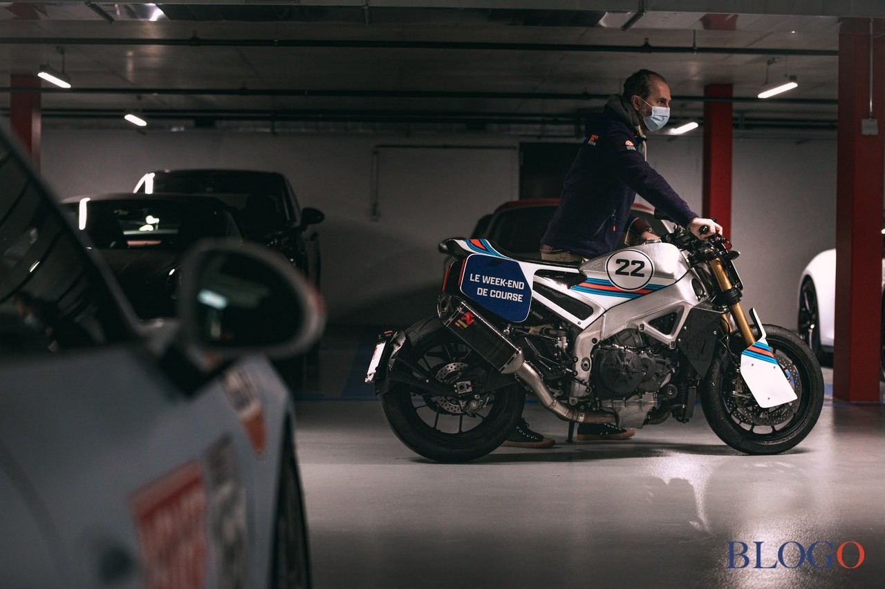 Aprilia Tuono V4 "Pikes Peak Le Mans" by Le Week-End De Course