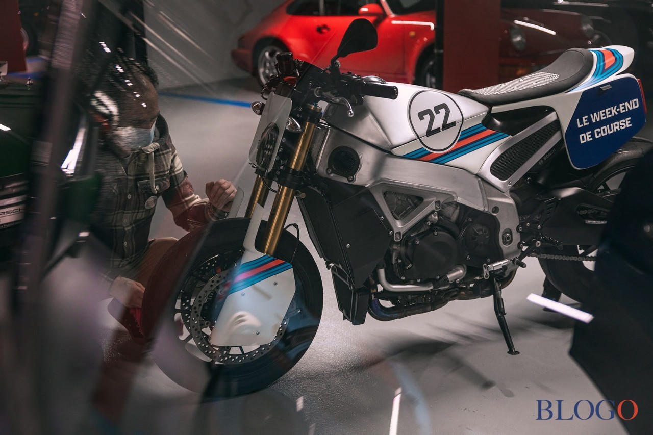 Aprilia Tuono V4 "Pikes Peak Le Mans" by Le Week-End De Course