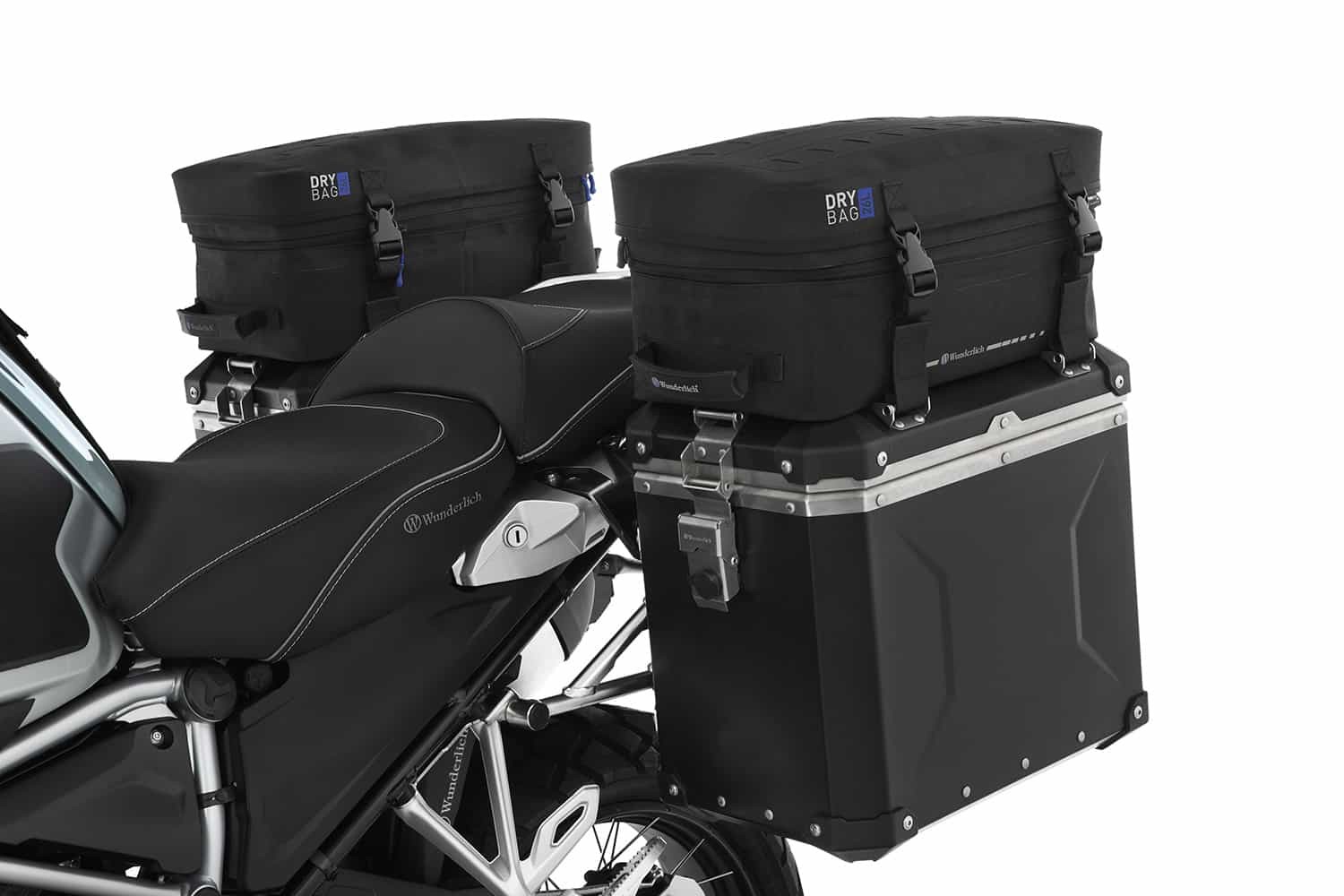 Wunderlich: borse da montare sulle valigie e astuccio per occhiali Brillo Safe