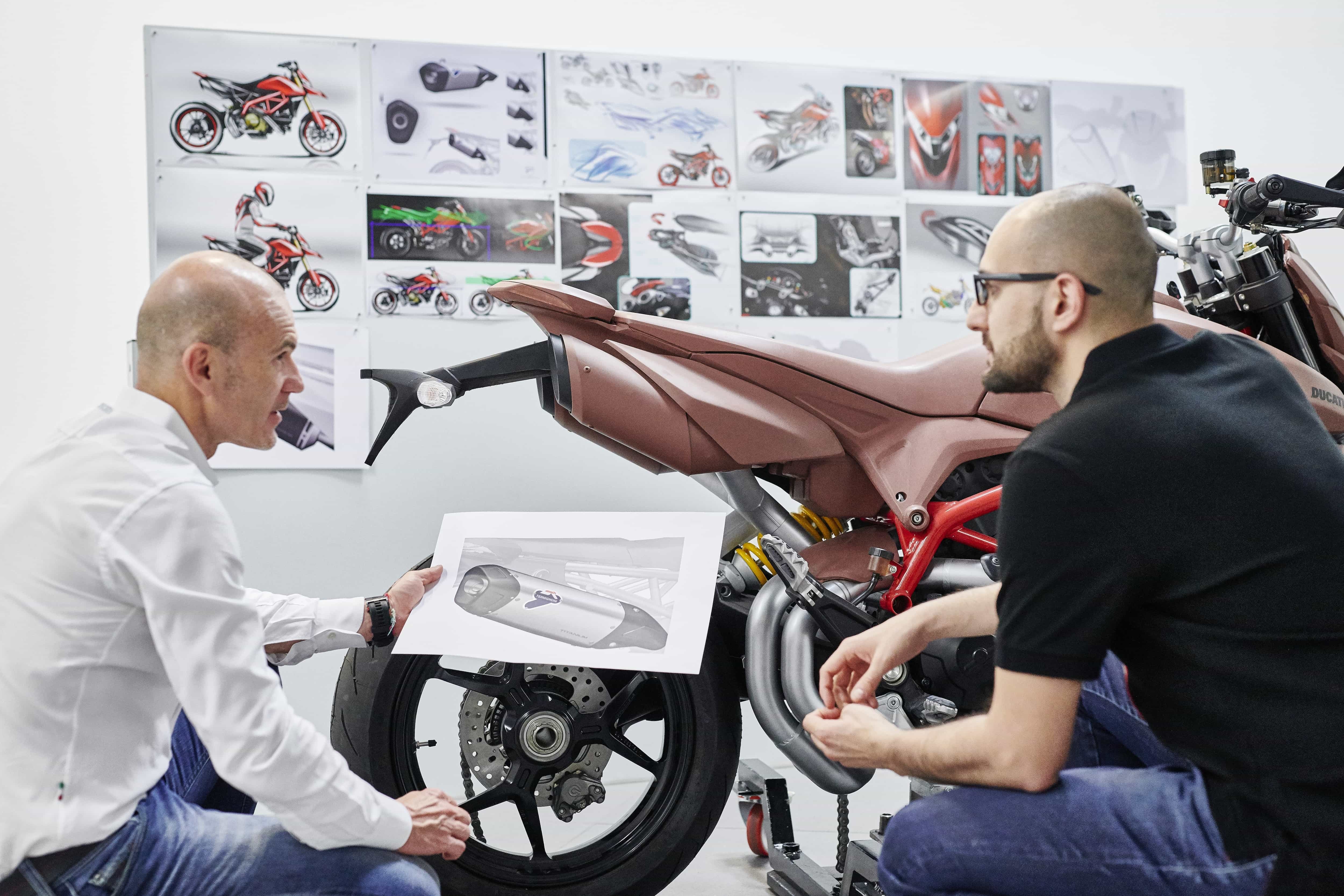 Accessori Ducati Performance: dalla matita alla produzione in serie
