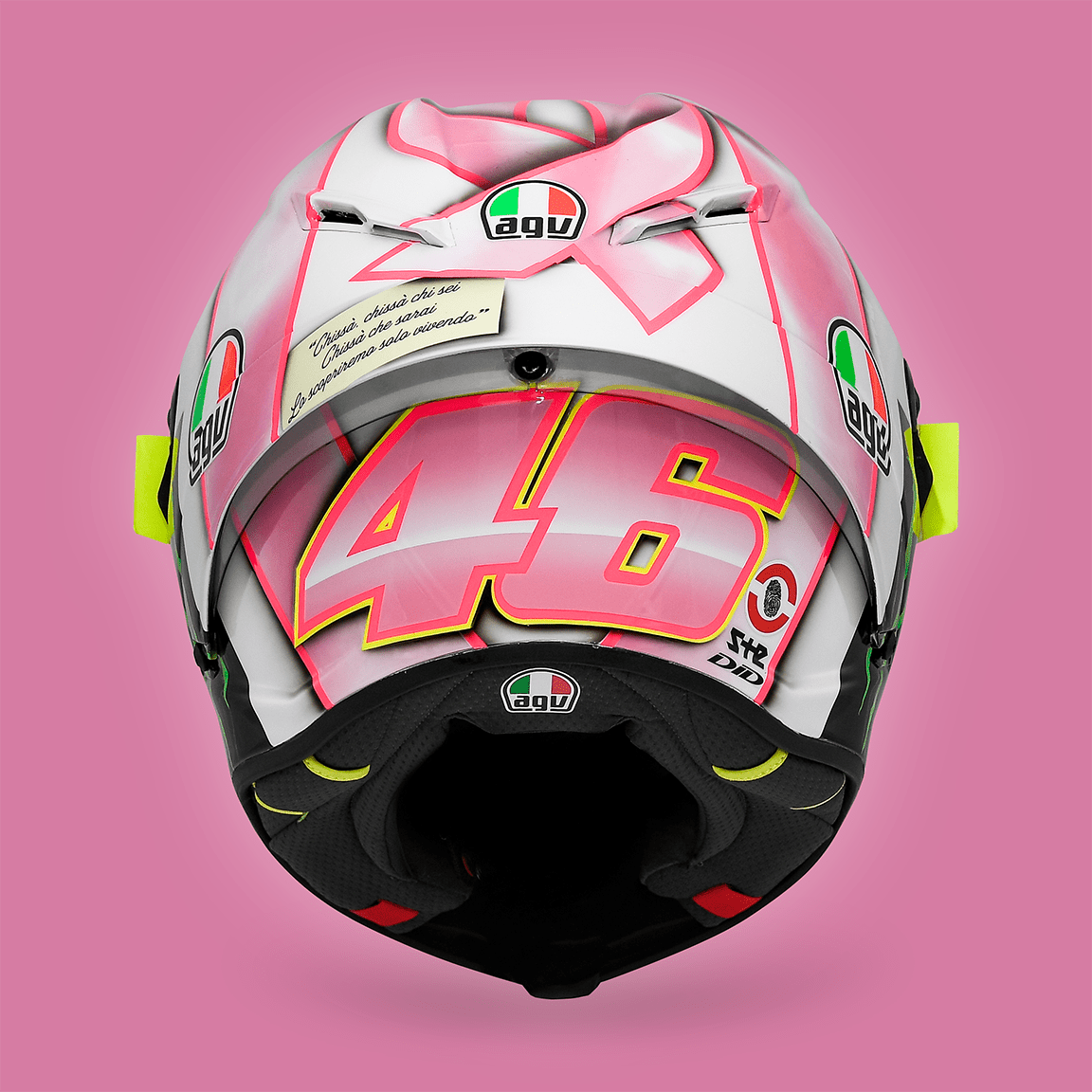 Valentino Rossi: il casco celebrativo di Misano è una dedica alla figlia