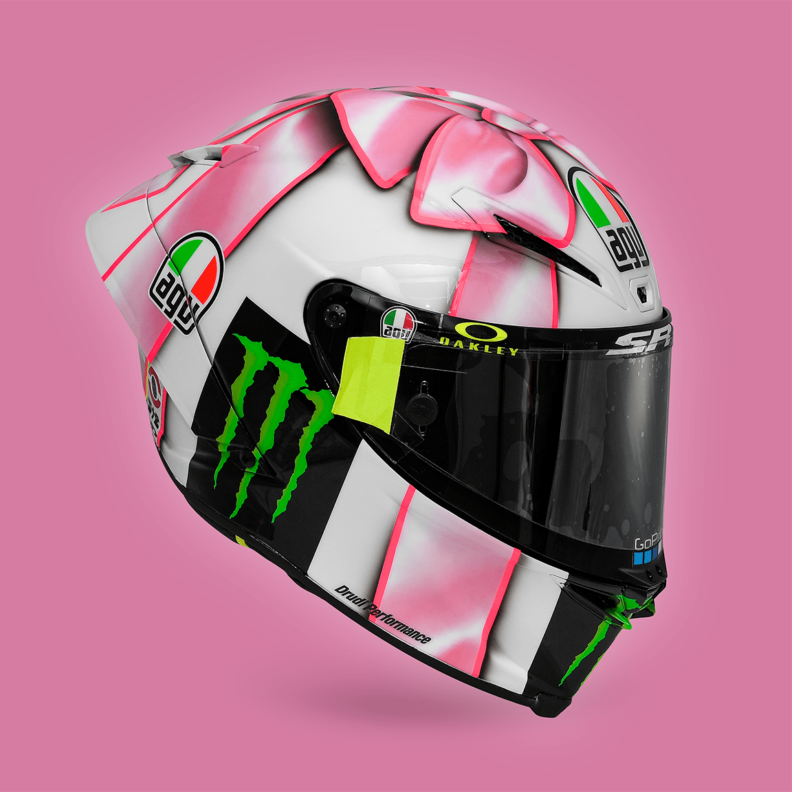 Valentino Rossi: il casco celebrativo di Misano è una dedica alla figlia